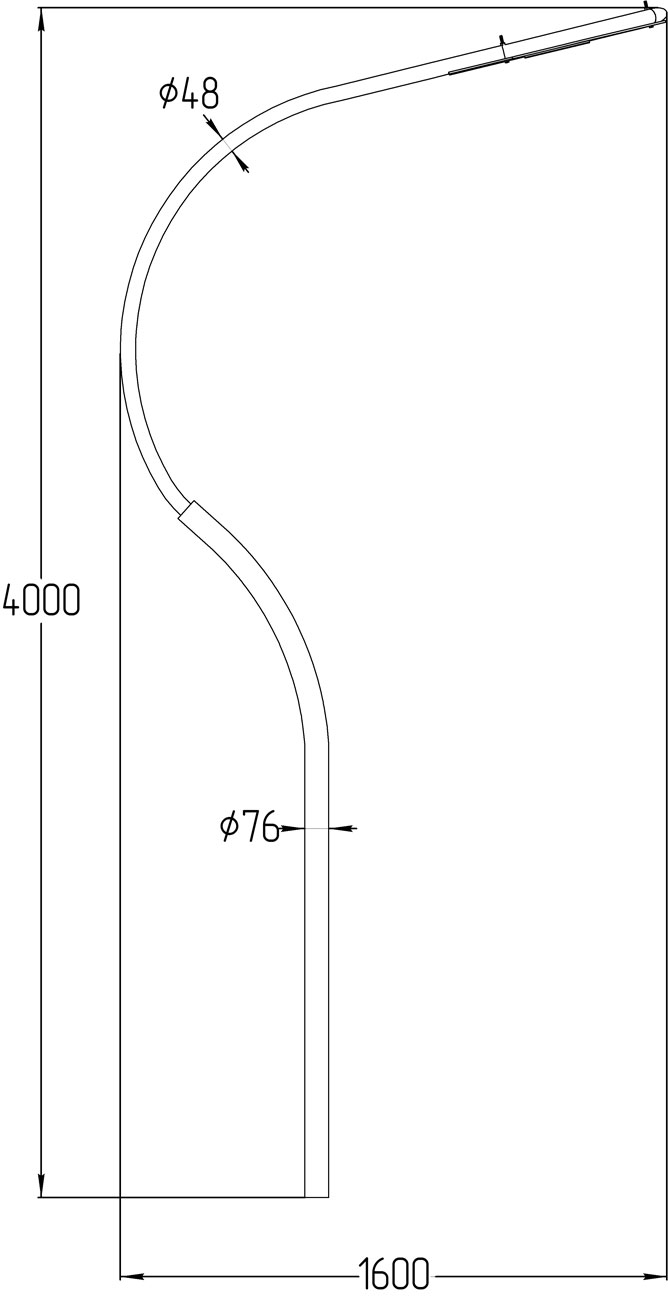 Светодиодный уличный светильник LGT-Street-Park-50