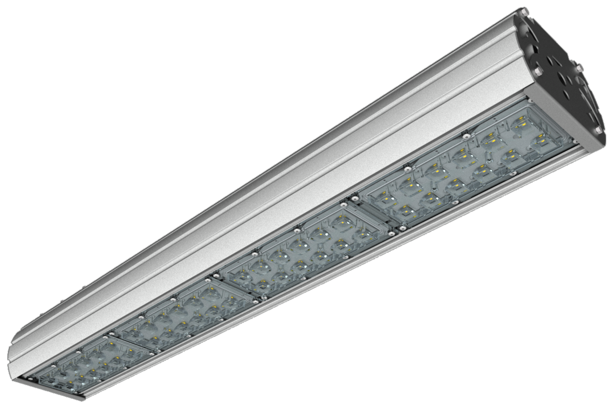 Модульный светильник "UMK" с консольным креплением NEWLED.UMK-R.160.120.5K.IP67.C