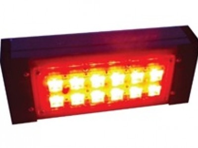 Цветной прожекторный светильник "ШЕВРОН" - SVT-Str P-S-20-30x120-Red-24VDC